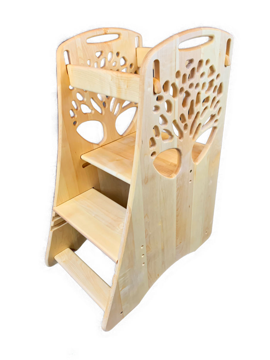 Helper tower / learning tower, adjustable kitchen helper