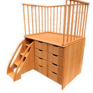 Wickeltisch 120-135cm breit